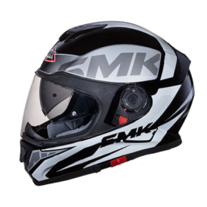 SMK Twister Logo Helmet Matt Grey Black