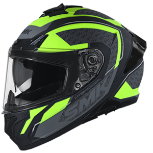SMK Typhoon RD1 Helmet ( Grey/Black/Flu.Yellow )
