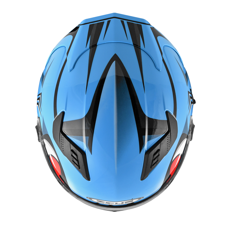 Zeus ZS-813 Blue AN31 Blue Green Helmet - Image 2