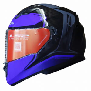 LS2 FF320 FLAUX HELMET ( MATT BLACK BLUE )