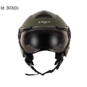 Vega Verve Dull Army Green Helmet