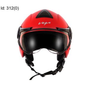 Vega Verve Dull Red Helmet