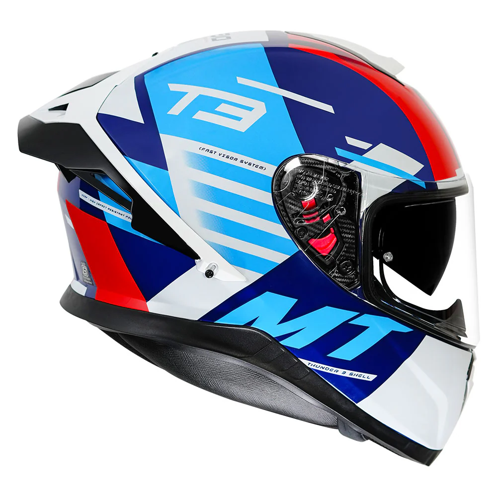 MT THUNDER3 PRO DEEP HELMET( BLUE ) - Image 5