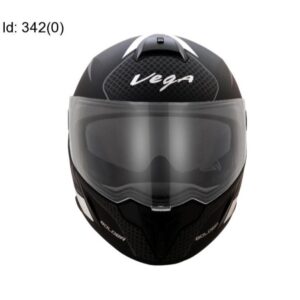 VEGA Ryker D/V Bolder Dull Black Silver Helmet
