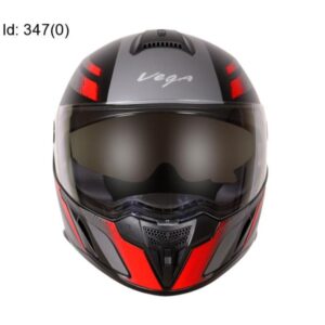 VEGA  Ryker D/V Diamond Dull Black Red Helmet