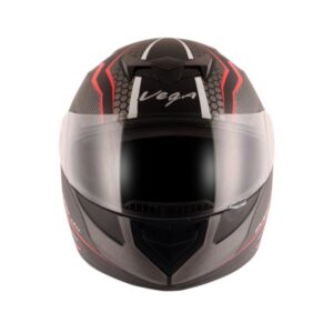 VEGA Edge DX Blast Dull Black Orange Helmet