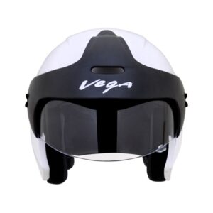 VEGA Junior Buds O/F White Helmet