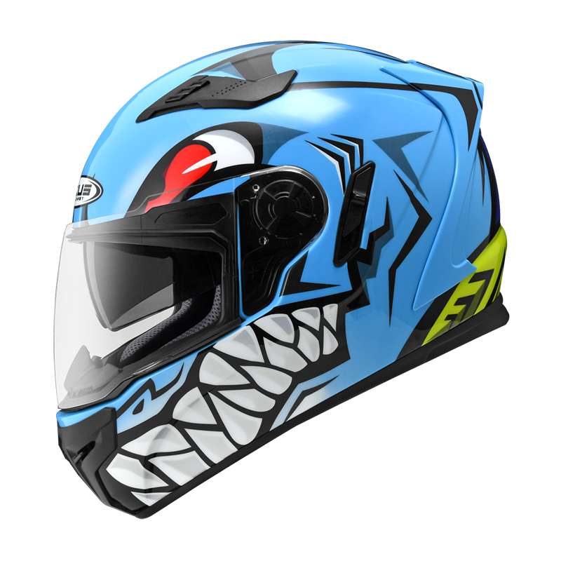 Zeus ZS-813 Blue AN31 Blue Green Helmet