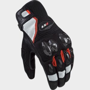 LS2 SPARK II AIR GLOVES (Black White)