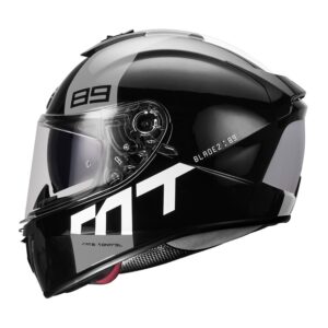 MT Blade 2SV 89 Motorcycle Helmet ( Gloss Grey)