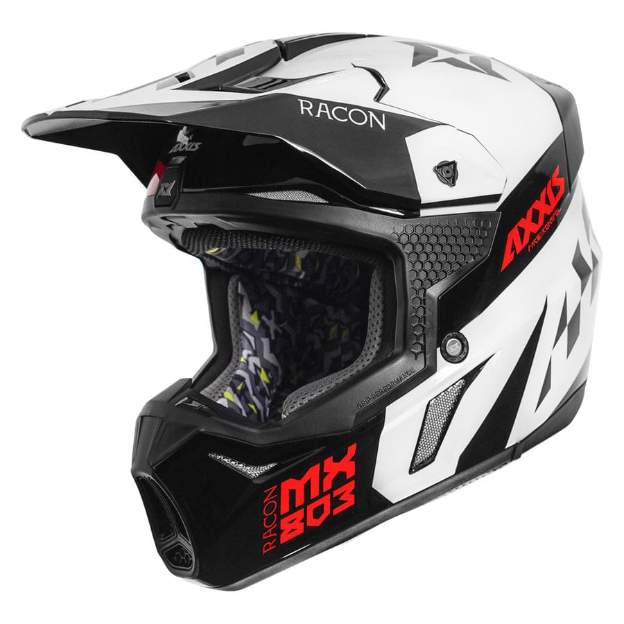 AXXIS WOLF RACON HELMET (Red)