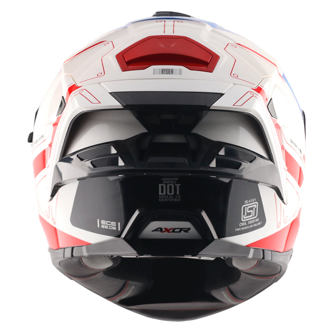 APEX Brutale Ryden Dual Spoiler Helmet - Image 6