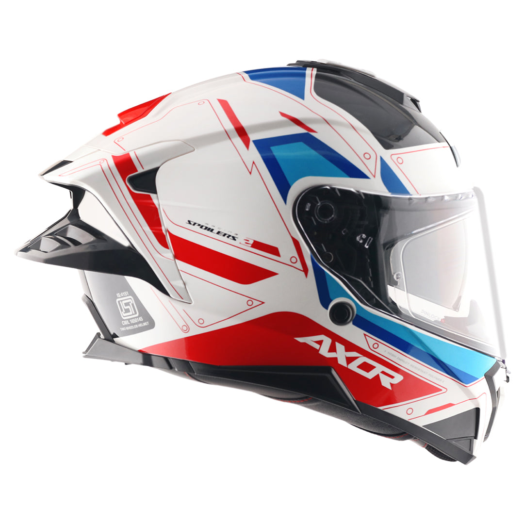 APEX Brutale Ryden Dual Spoiler Helmet - Image 4