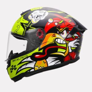 MT Hummer Braap Helmet (Gloss Black )