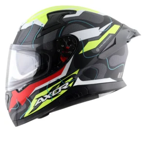 AXOR APEX DYNAMO HELMET ( DULL BLACK NEON YELLOW )