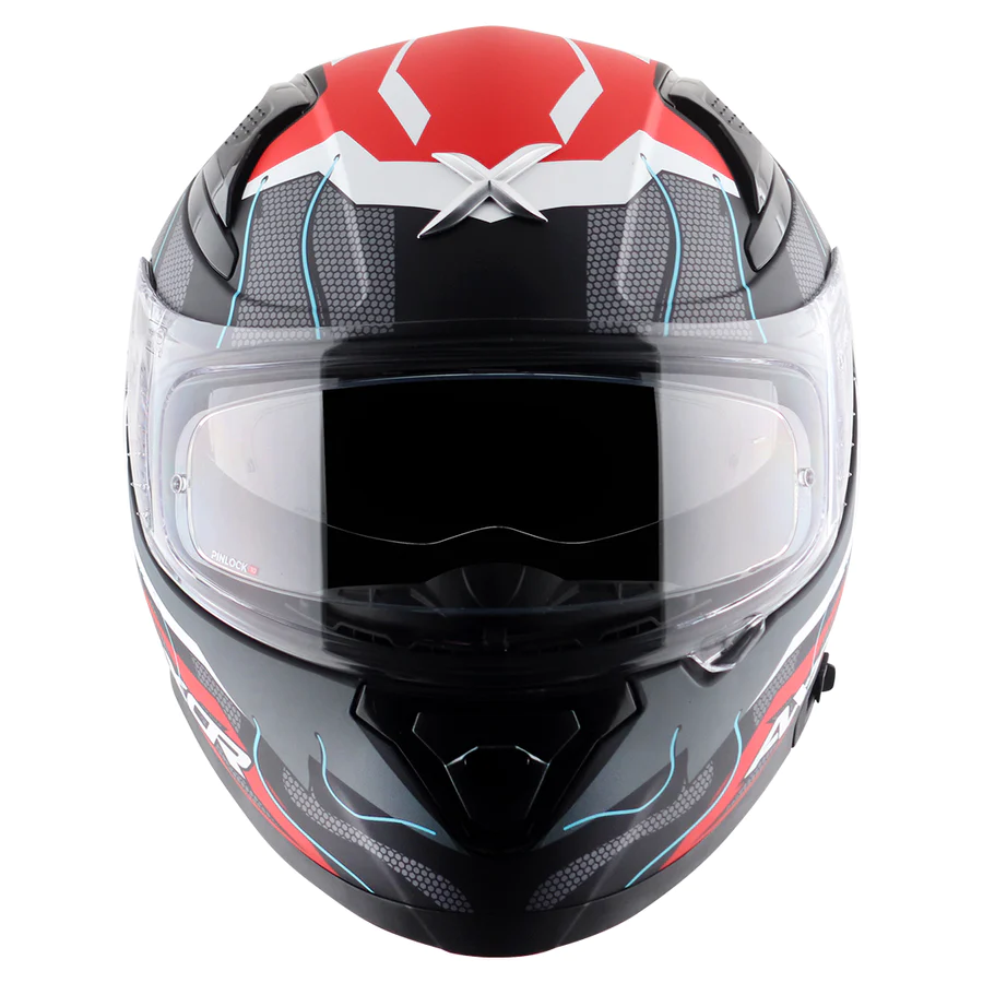 AXOR APEX DYNAMO HELMET ( DULL BLACK RED) - Image 8