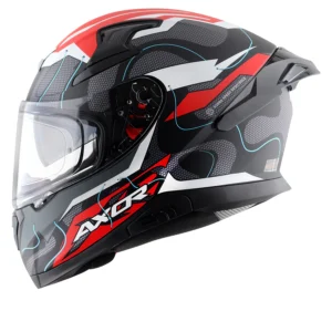 AXOR APEX DYNAMO HELMET ( DULL BLACK RED)