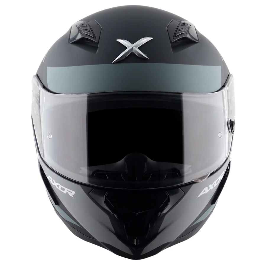 APEX Hunter Turbo Helmet (Dull Black Grey) - Image 9