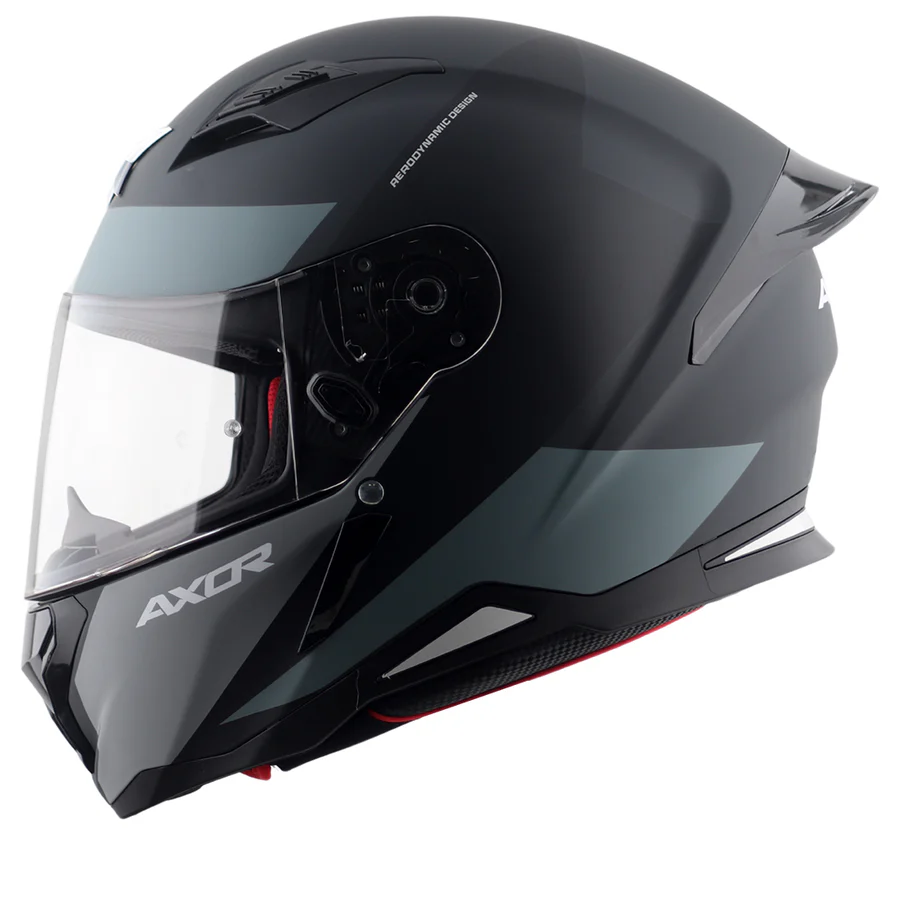 APEX Hunter Turbo Helmet (Dull Black Grey) - Image 8