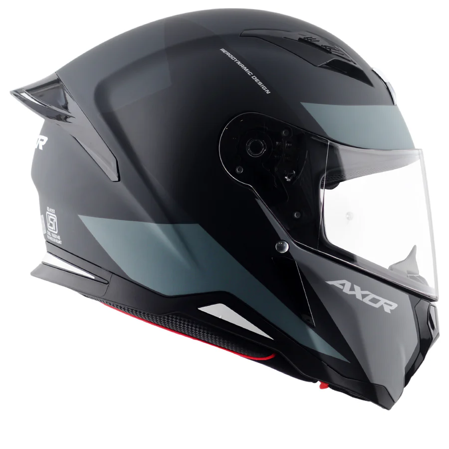 APEX Hunter Turbo Helmet (Dull Black Grey) - Image 4