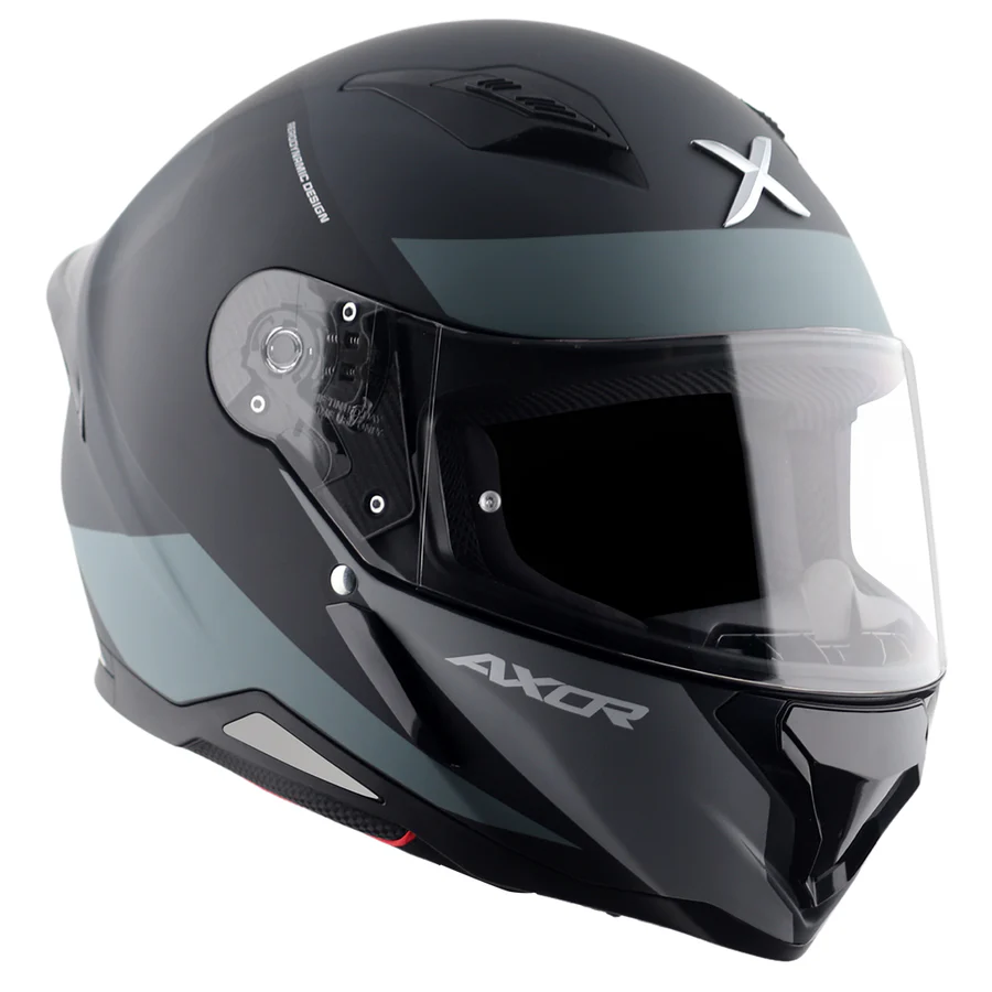 APEX Hunter Turbo Helmet (Dull Black Grey) - Image 3
