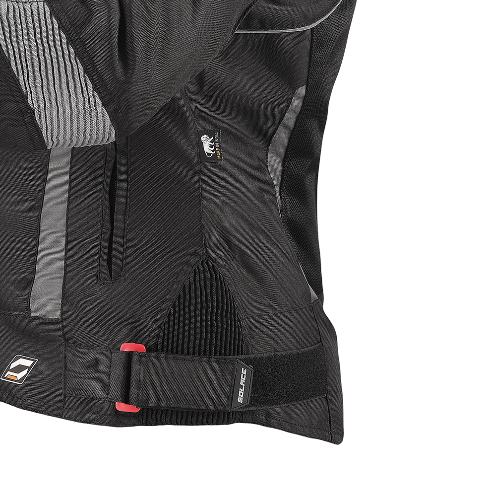Solace Asmi Ladies Jacket V3.0(Black & Grey) - Image 6