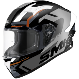 SMK Stellar Sports KPower Helmet Gloss Grey GL267