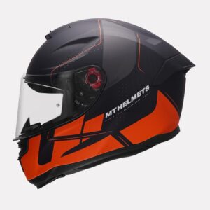 MT Hummer Galant Helmet ( Matt Orange )