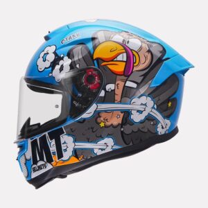 MT Hummer Otaku Helmet ( Gloss Blue )