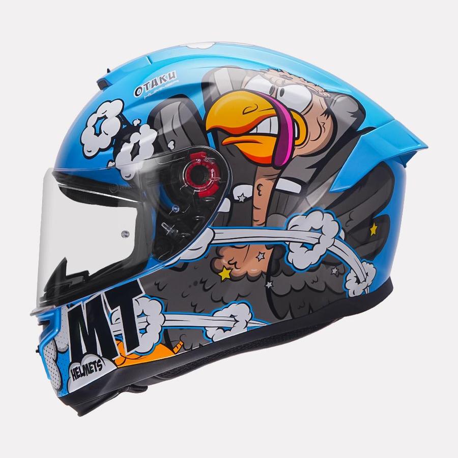 MT Hummer Otaku Helmet ( Gloss Blue )