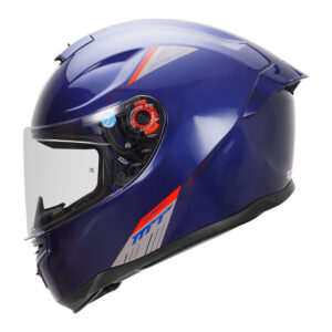 MT HUMMER SOLID GLOSS BLUE HELMET
