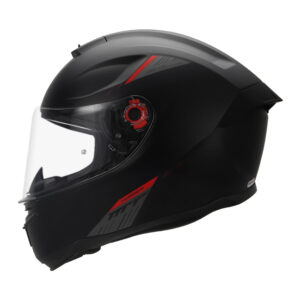 MT HUMMER SOLID MATT BLACK HELMET