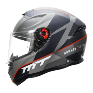 MT Hummer AXN Helmet (Matt Fluro Red )