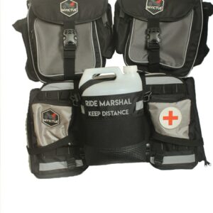 Invictus Ride Marshal Saddle Bag + Himalayan Frame Bags