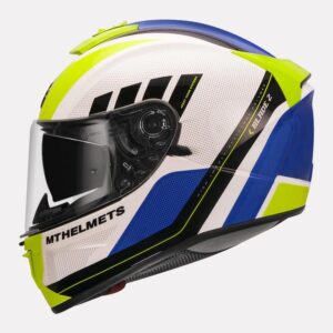 MT Blade 2SV Plus Motorcycle HelmetGloss Fluorescent Yellow