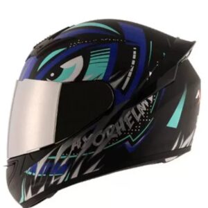 AXOR RAGE TROGON DULL BLACK BLUE HELMET