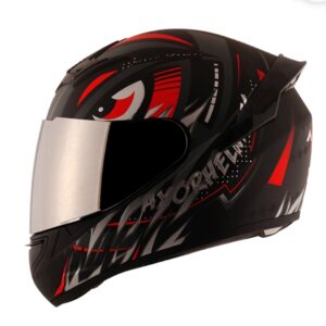 AXOR RAGE TROGON DULL BLACK RED HELMET