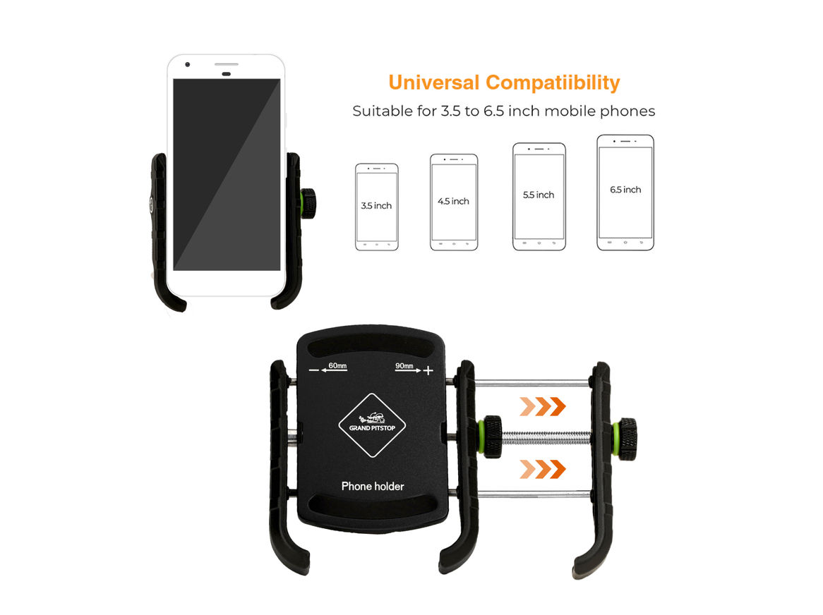 GrandPitstop Jaw-Grip Mobile Holder Mount without Charger - Image 3
