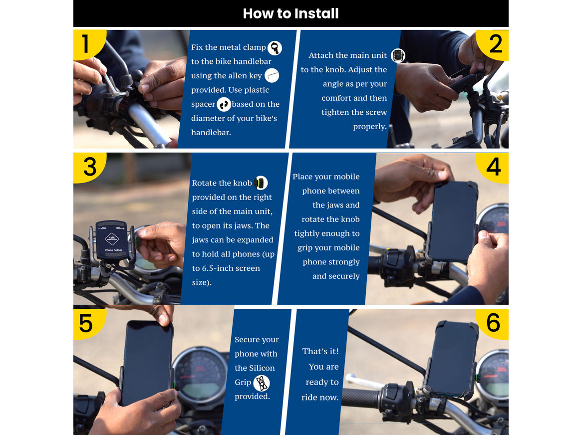 GrandPitstop Jaw-Grip Mobile Holder Mount without Charger - Image 5