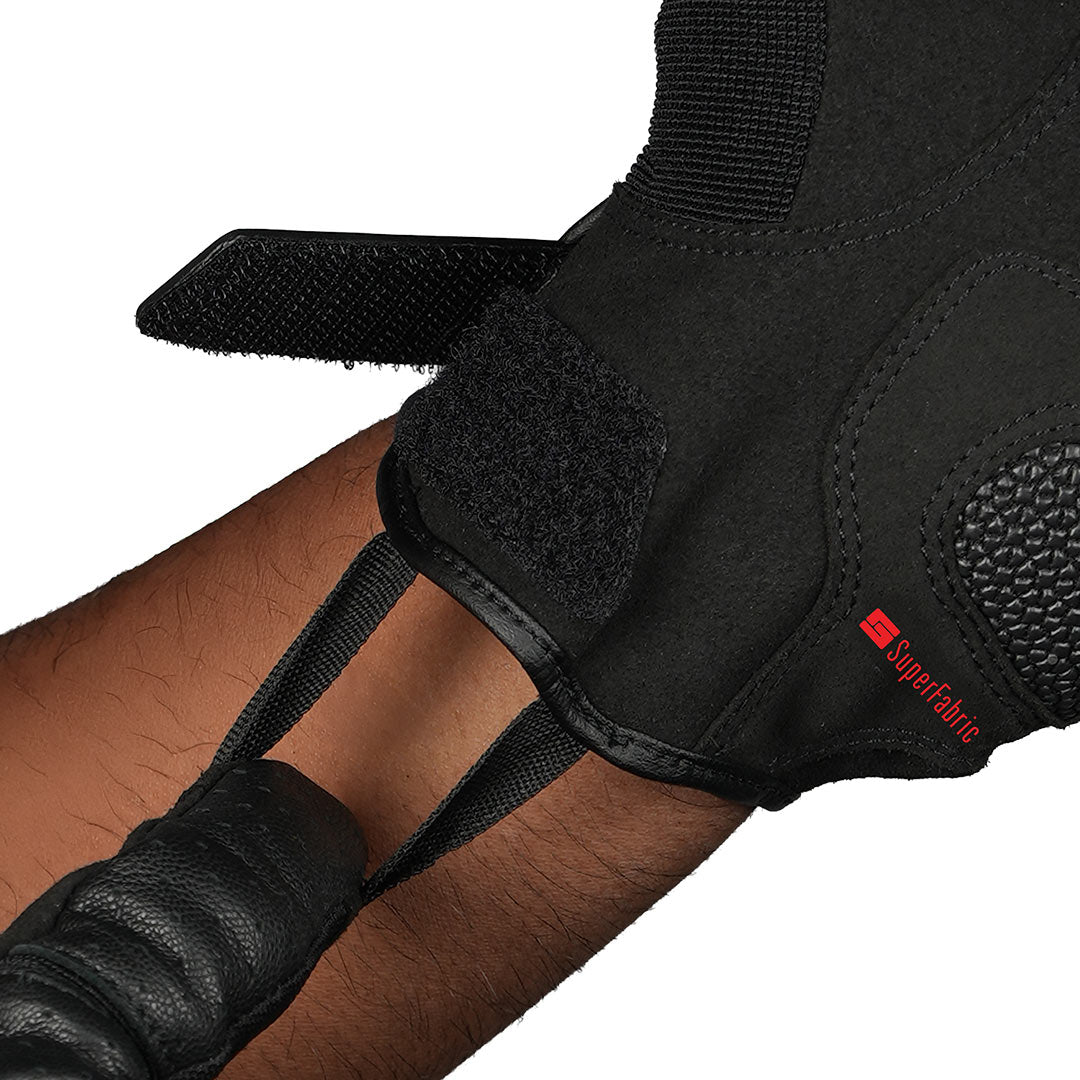 Korda Triad Riding Gloves (Black) - Image 3