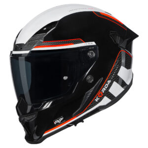 Korda Icon Tokio Helmet(Gloss White & Red)