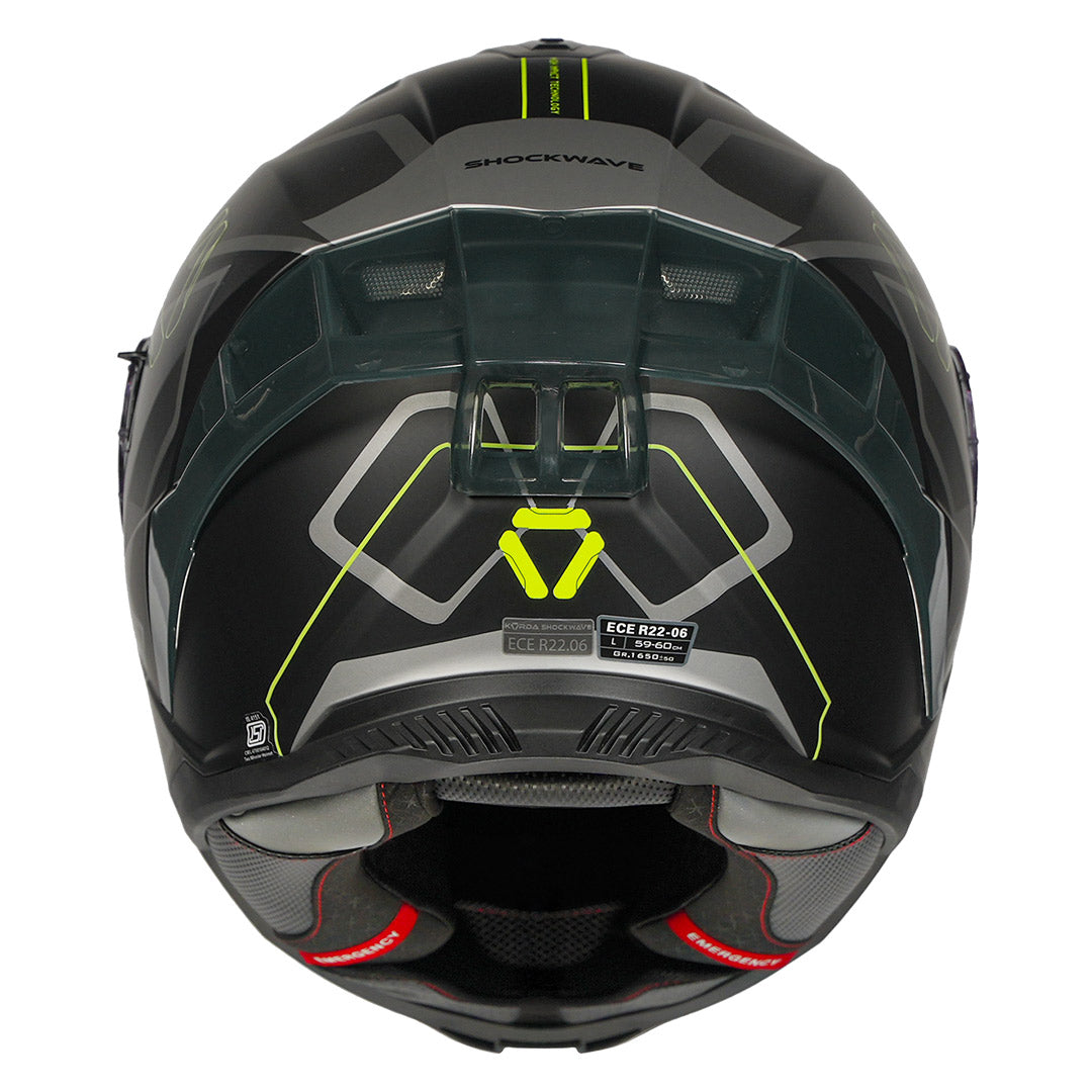 KORDA SHOCKWAVE FLOW (MATT FL YELLOW) - Image 3