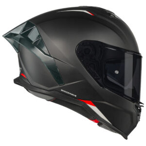 KORDA SHOCKWAVE SOLID HELMET (MATT BLACK)