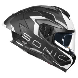 Korda Sonic Roadlion Helmet(Matt Black & Grey)