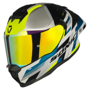Korda Sonic GP Moze Helmet (Fluorescent Yellow)