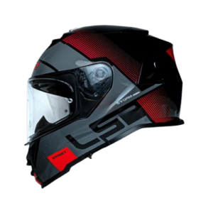 LS2 FF800 Storm II Epic Black Red Helmet