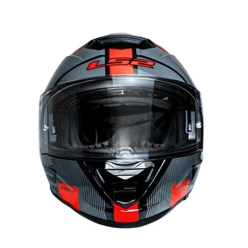 LS2 FF800 Storm II Epic Black Red Helmet - Image 2
