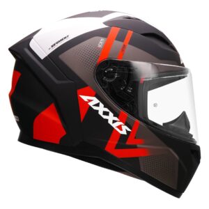 AXXIS SEGMENT LEDERS  HELMET ( Matt  Red )