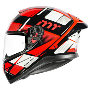 MT Thunder3 Pro Synthex Helmet (Gloss Fluorescent Red)