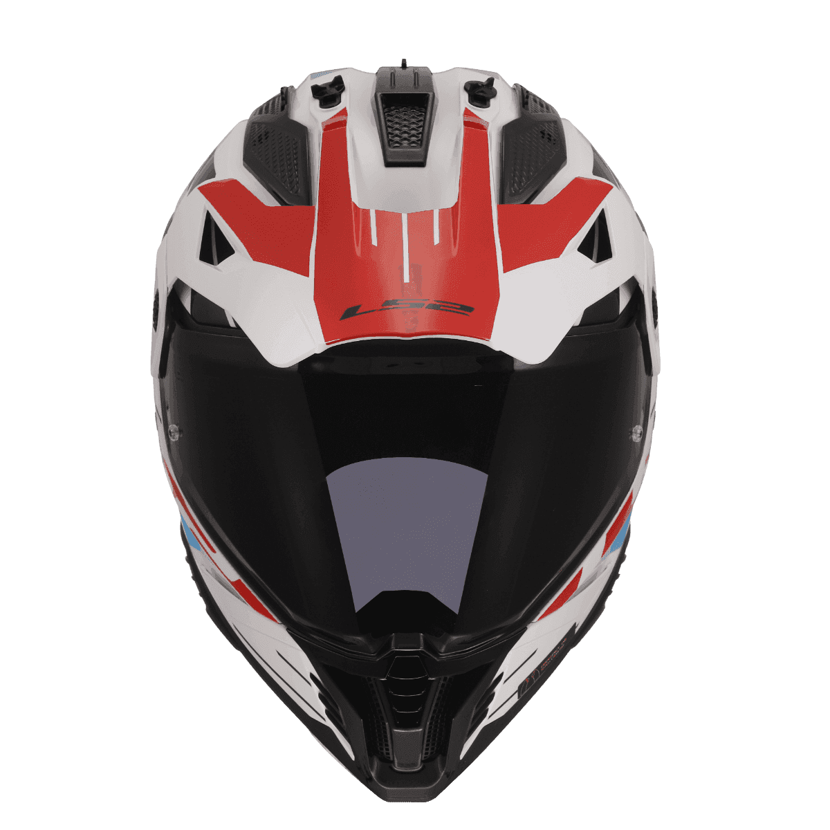 LS2 MX436 PIONEER II NAMIB (WHITE BLUE RED) - Image 2